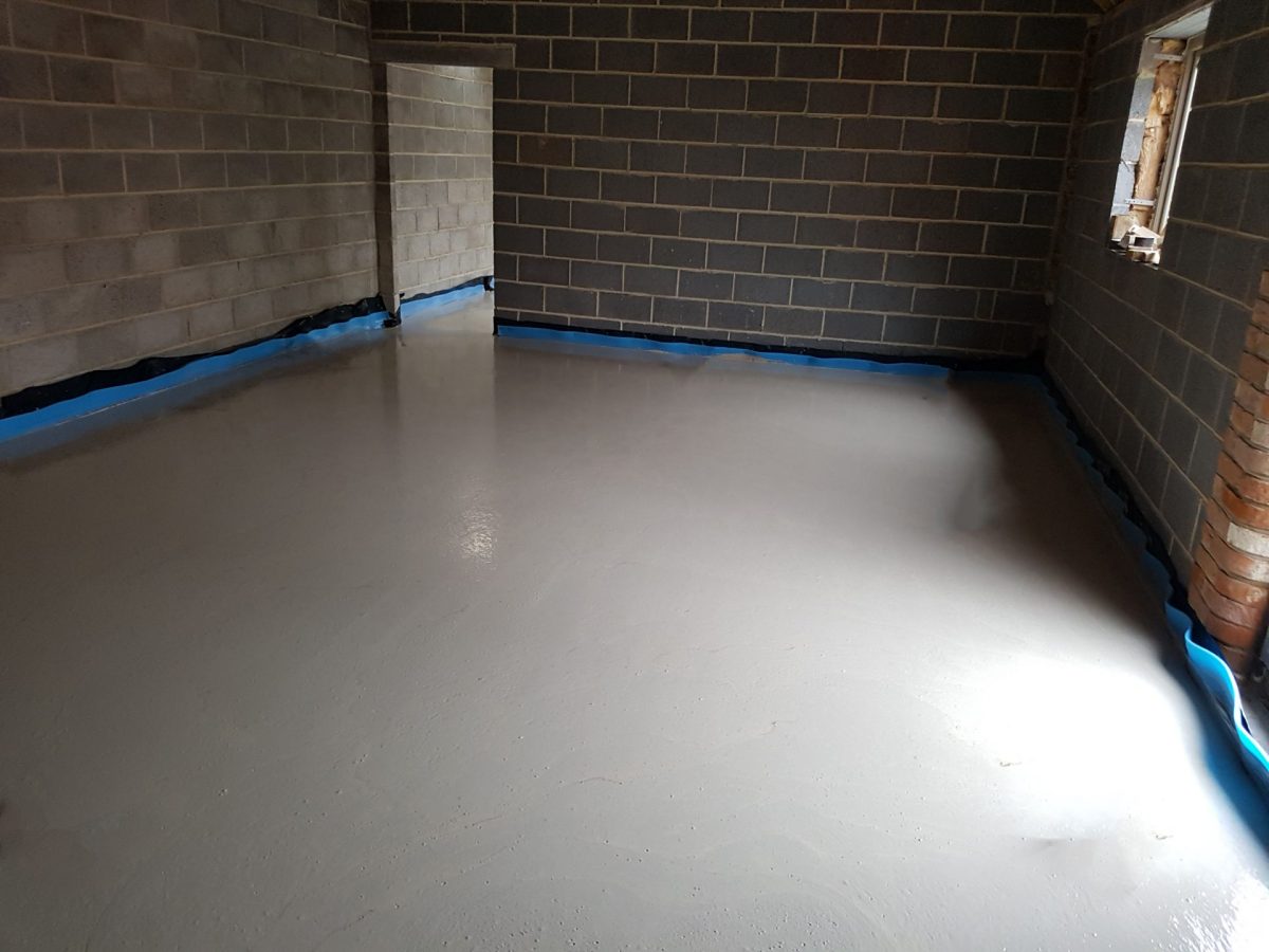 Screed Services - Screed - Insulation - Membrane - Underfloor Heating